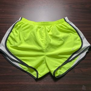 Medium Nike Neon Running Shorts